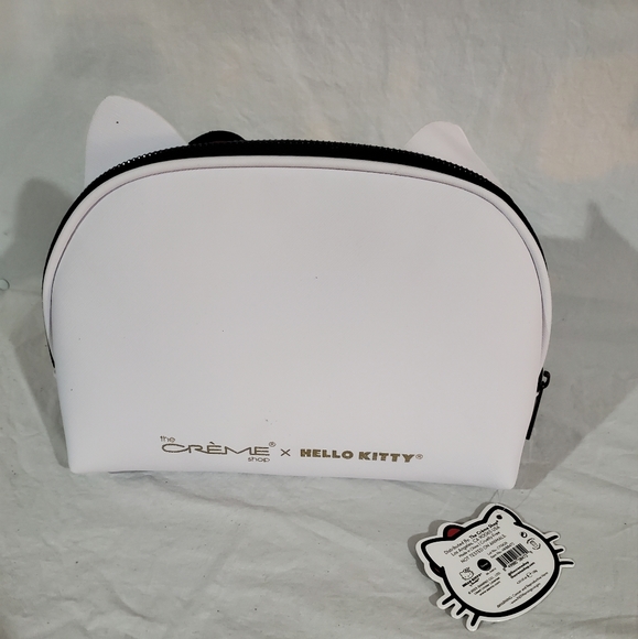 THE CREME SHOP X HELLO KITTY MAKEUP BAG NEW WITH TAGS COSMETIC POUCH - Picture 2 of 8